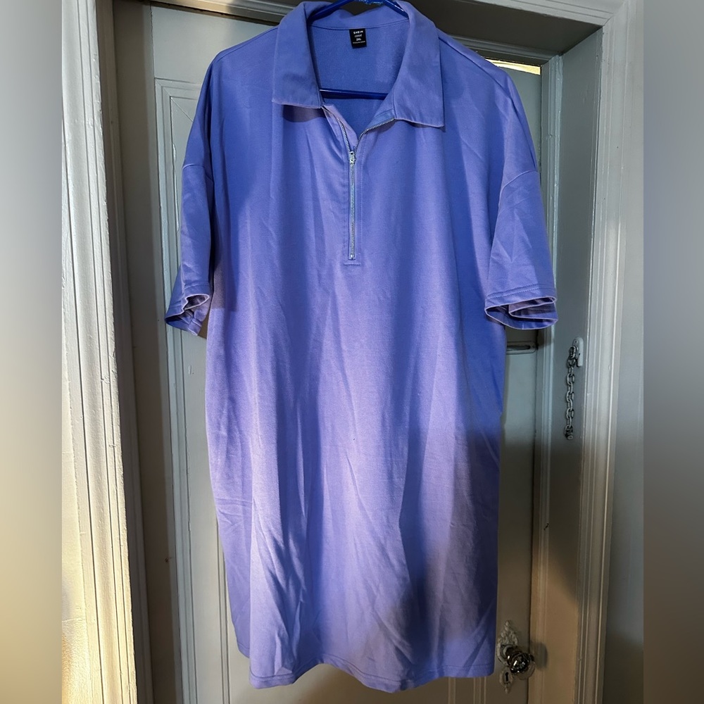 Quarter zip dress